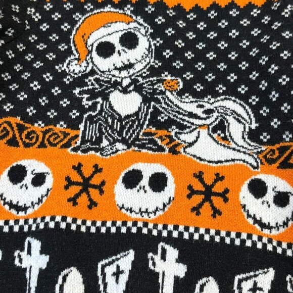 Disney BoxLunch Kids 3T Nightmare Before Christmas Sweater Jack Skellington - Picture 2 of 5